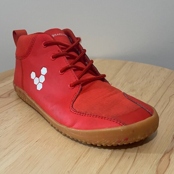 Vivobarefoot Primus Bootie II - All Weather - Fiery Coral - US3/EU34 - Picture 8 of 14